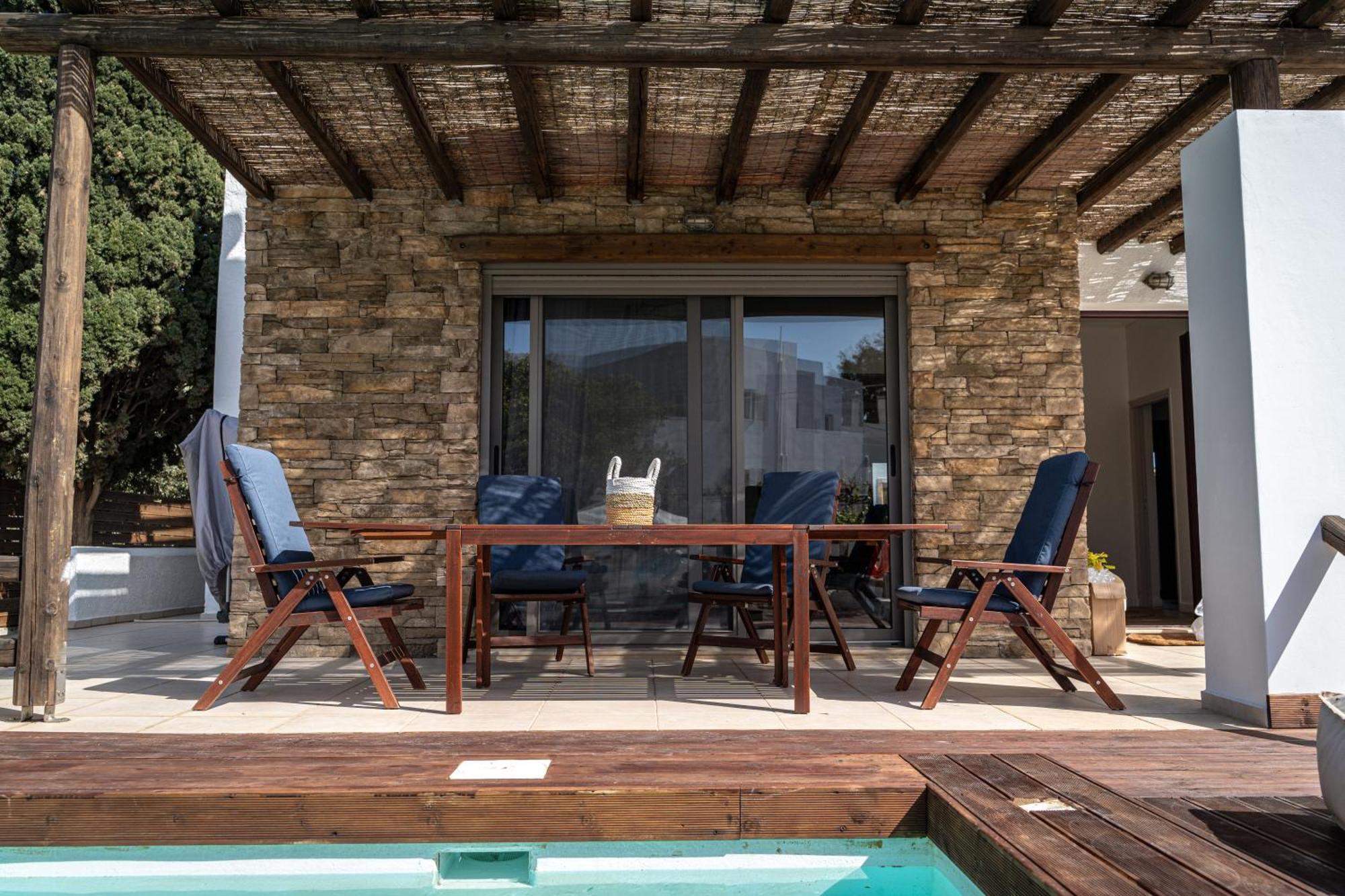 Apollonas & Sibylla Villa Chorio  エクステリア 写真